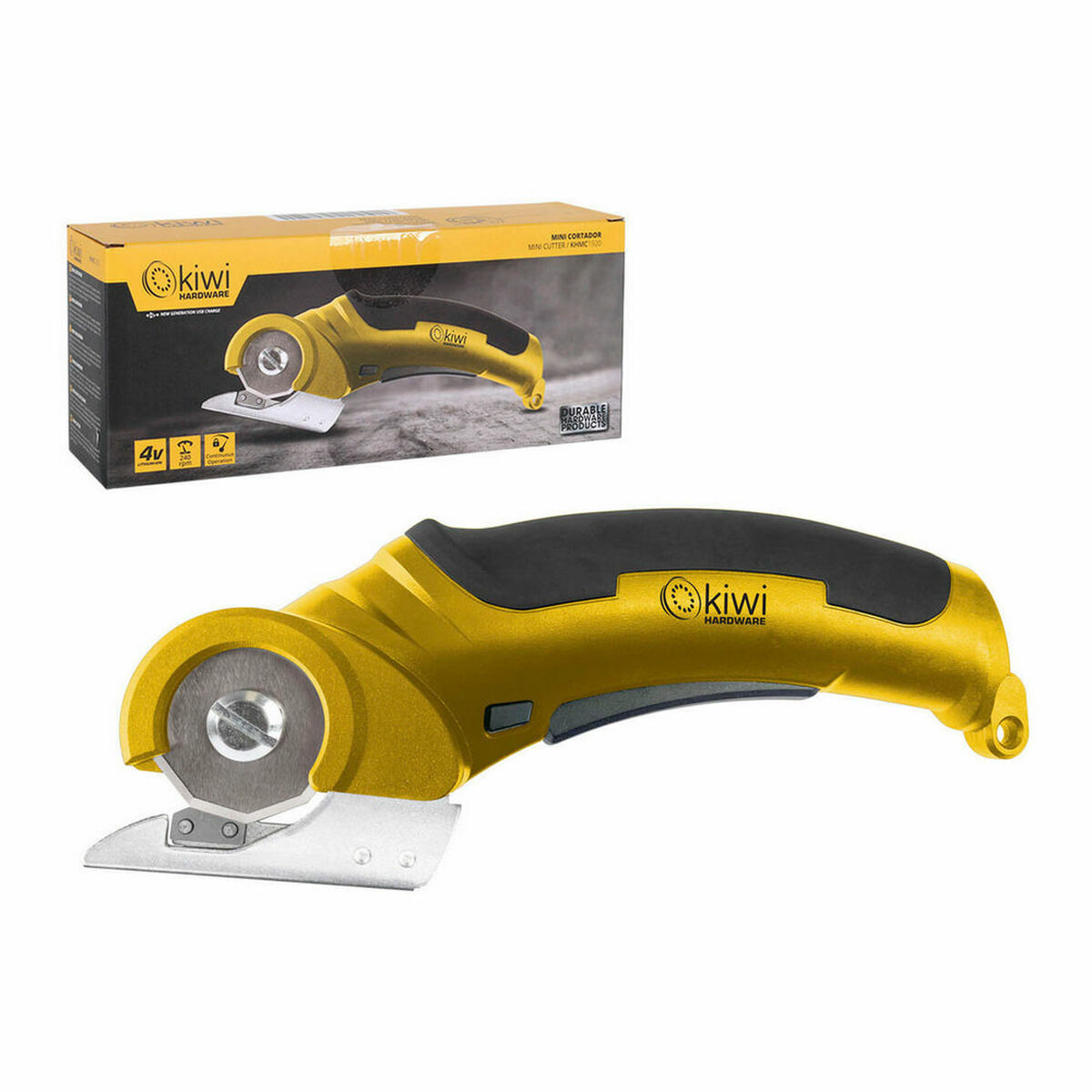 Elektrische Trimmer Kiwi Mini Cutter Wireless 4 V (4 Stuks)